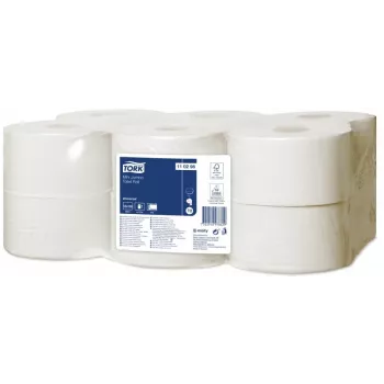 Papier toaletowy Tork Universal Mini Jumbo T2, 2 warstwy, 9,1 cm x 150 m, biały 12 szt.