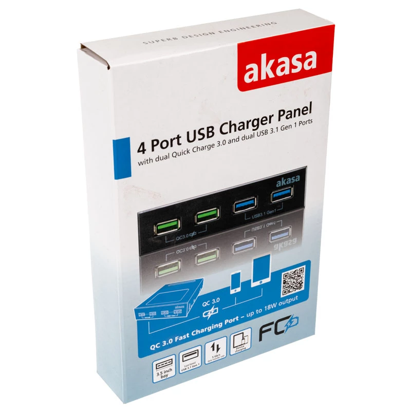 Front panel Akasa AK-ICR-34 Universal
