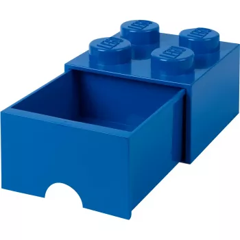 LEGO Brick Drawer 4 niebieski, pudełko do przechowywania niebieskie