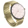 Smartwatch Garett Verona 2 Gold Steel z Bluetooth i monitorem pracy serca