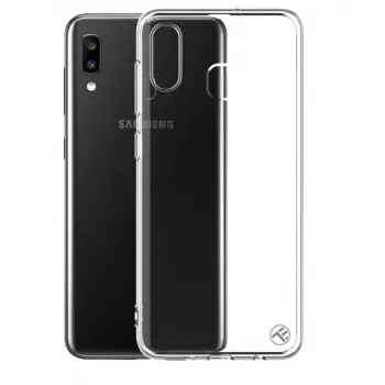 Silikonowe etui Tellur do Samsung Galaxy A20, przezroczyste, miękkie etui ochronne