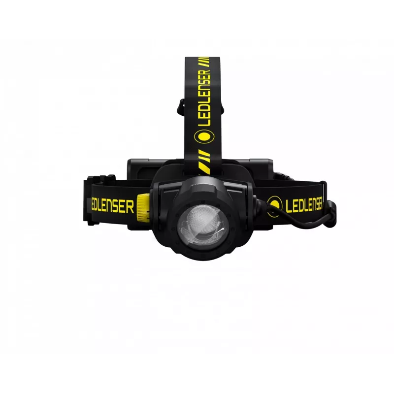 Latarka czołowa Led Lenser H15R Work czarno-żółta