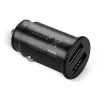 Ładowarka samochodowa everActive CC-25C 2x USB-A + USB-C, 12W, zasilacz USB do samochodu