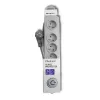 Listwa przeciwprzepięciowa Qoltec 50270 Szara 5 gniazd AC 230V