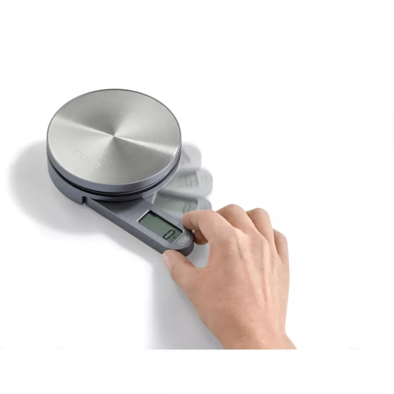 Caso | Wagi | Kitchen EcoMate | Maksymalna waga (udźwig) 5 kg | Działka 1 g | Wyświetlacz LCD | Stal nierdzewna