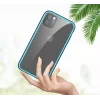 Etui COMMA Joy do iPhone 11 Pro — antyszokowe, niebieskie