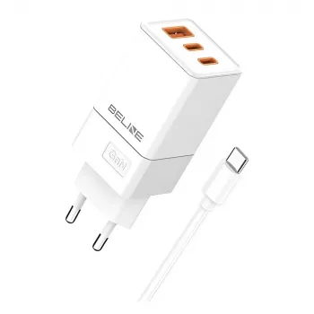 Ładowarka Beline BELI02751 65W 2×USB-C + USB-A