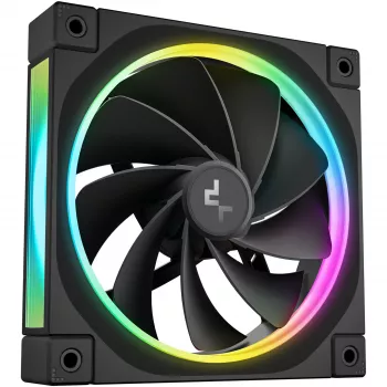 DeepCool FL12R 120mm ARGB Wentylator Obudowy z Odwróconymi Łopatkami, Zestaw 3 szt.
