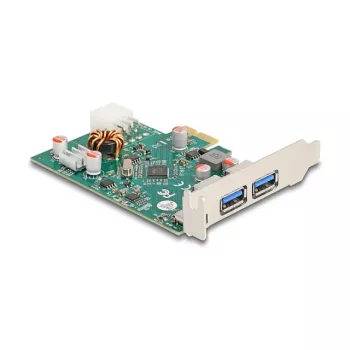 DeLOCK PCI Express x1 Karta USB Type-C PD 30W 2x USB Type-A 5Gbps