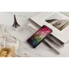 Etui ochronne na smartfon iKins dla iPhone XS Max — wzór wodnych kwiatów, czarny