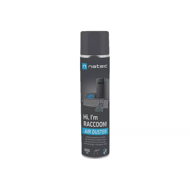 Natec Raccoon NSC-1763 sprężone powietrze 600 ml