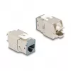 Moduł keystone DeLOCK 88120 Płaski RJ-45 Szary 10 szt.