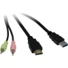 Przełącznik KVM Inter-Tech IPC AS-41HUS 4 porty USB
