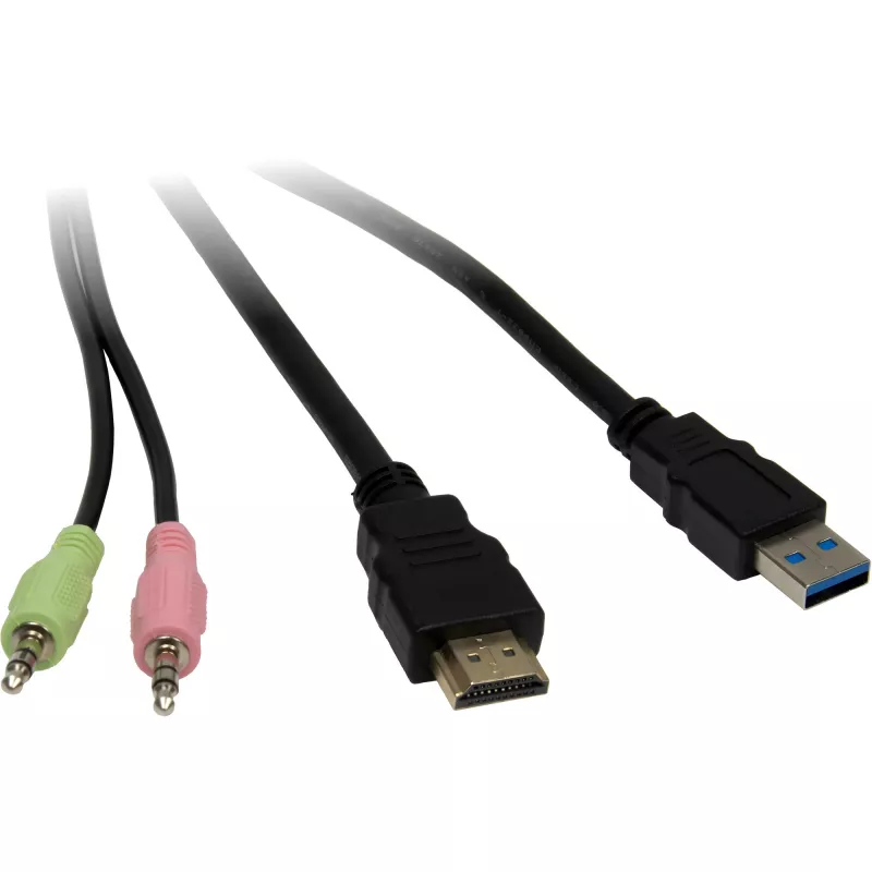 Przełącznik KVM Inter-Tech IPC AS-41HUS 4 porty USB