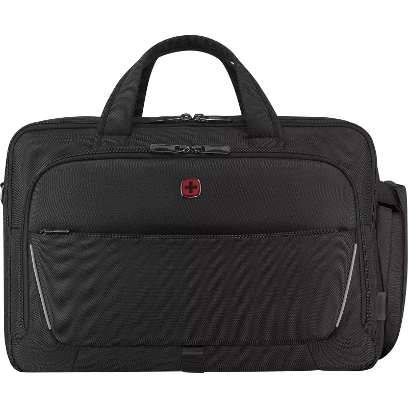 Wenger aktówka Meteor na laptopy 16–17 cali (maks. 43,2 cm) czarna