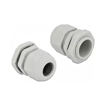 Przepust kablowy DeLOCK 60219 szary plastik 10 szt.