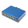 Przełącznik sieciowy Gigabit Ethernet 16 portów Digitus, przemysłowy, niezarządzalny