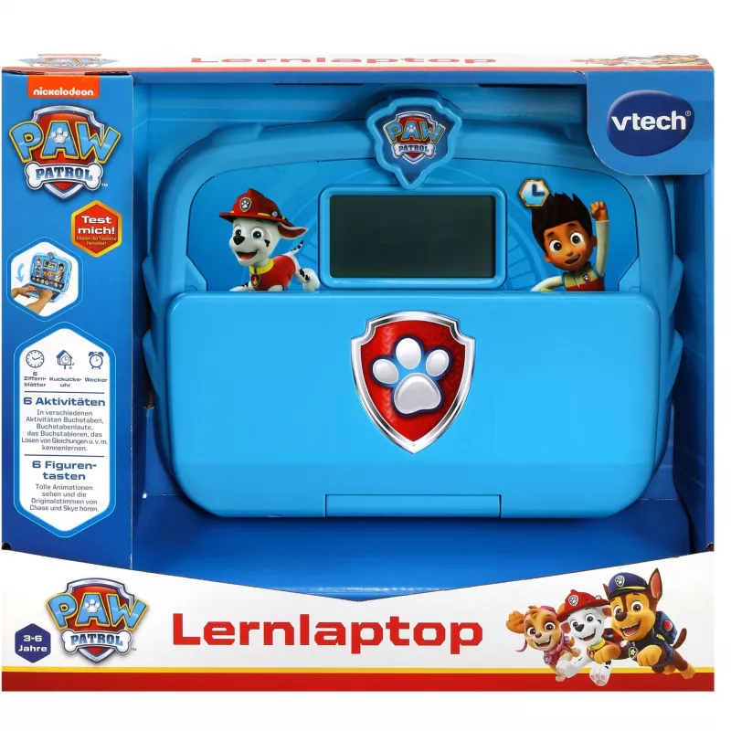PAW Patrol Lernlaptop, Lerncomputer Niebieski