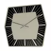 Zegar ścienny NeXtime 8128zw Hexagon, 43x43 cm, biały