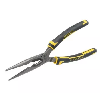 Szczypce wąskie Stanley FatMax Long Nose Pliers Czarny Żółty 200 mm 203 g