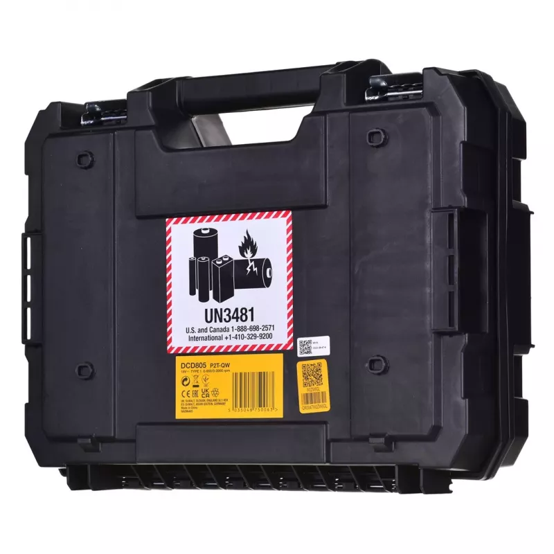 WIERTARKO-WKRĘTARKA Dewalt DCD805P2T 18V 2X5,0AH BL Tstak