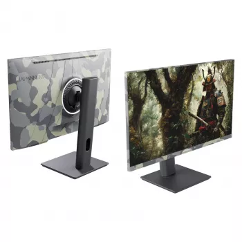 Monitor komputerowy JAPANNEXT JN-IPS238FHD200F-HSP-CAMO 61 cm (24 cale) 1920 x 1080 pikseli Full HD LCD Czarny
