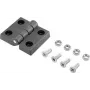 Zawias plastikowy Basetech 62x50x10mm 62 mm 1 szt. (BT-1697228)