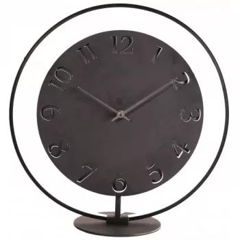 Zegar NeXtime 5188zw Ting, 41x40 cm, Czarny