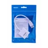 Adapter do kabla wideo Savio CL-27B 0,1 m HDMI Type A (Standard) VGA (D-Sub) biały