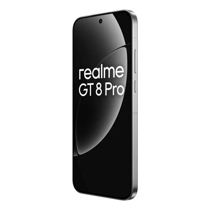 Smartfon REALME GT 8 Pro 5G — 6,79 cala AMOLED 3136×1440, Snapdragon 8 Elite, 16 GB RAM, 512 GB, 50/200/50 MP, 7000 mAh, biały