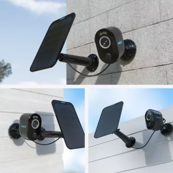 Reolink Argus Series B330 Wi-Fi Surveillance Camera Czarny 5MP (2880x1616), zasilany bateriami, IP65-ochrona przed warunkami atmosferycznymi, noktowizja w kolorze, inteligentne wykrywanie