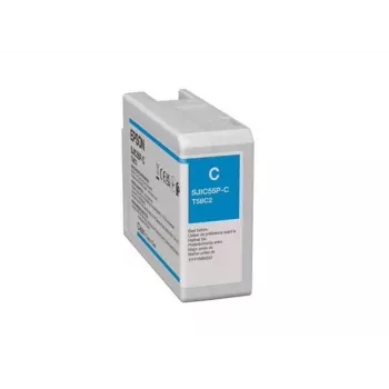 Epson SJIC55(C) wkład atramentowy 1 szt. Oryginalny cyjan