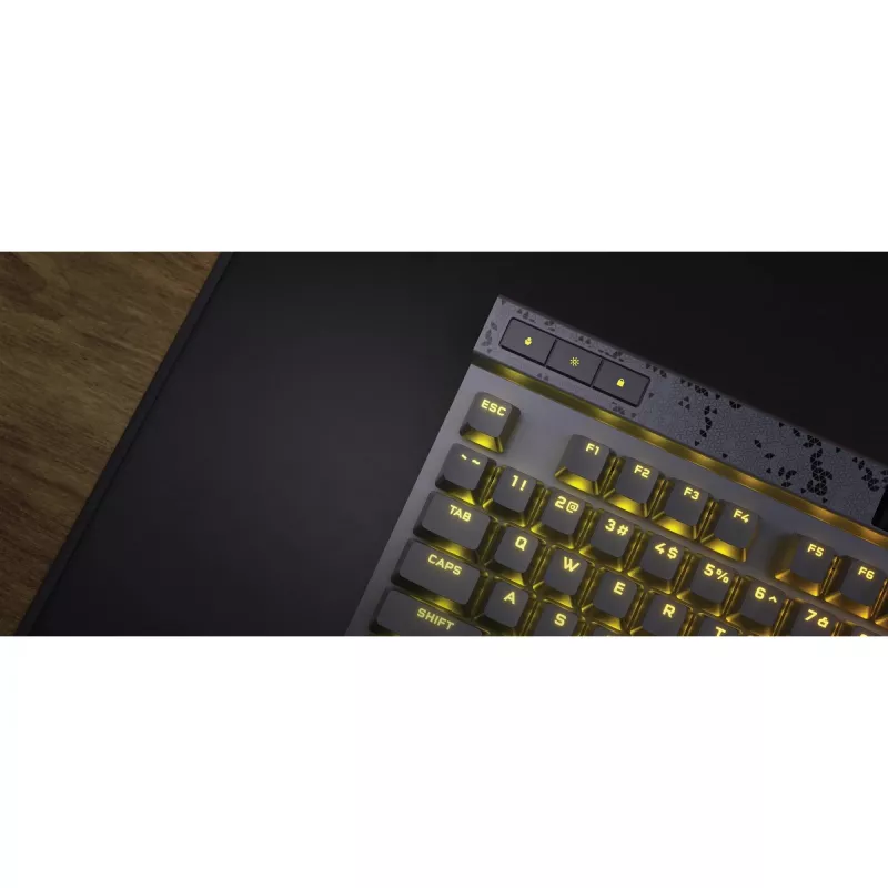 Klawiatura Corsair K70 MAX Gaming USB Niemiecka Czarna