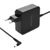 Qoltec 51745 zasilacz/przetwornica wewnętrzna 65 W Czarny