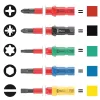 Kraftform Kompakt VDE 16 Universal 1 Tool Finder, 16-teilig, Schraubendreher rot/gelb, inkl. Steckgriff, Phasenprüfer, VDE-Wechselklingen