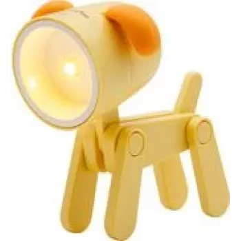 Lampa stołowa LED RealPower 486316 pomarańczowo-żółta 1 żarówka bateryjna