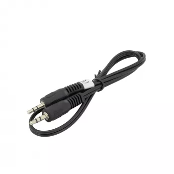SBOX AUDIO CABEL 3.5 mm Męski na Męski 0.5 m Czarny
