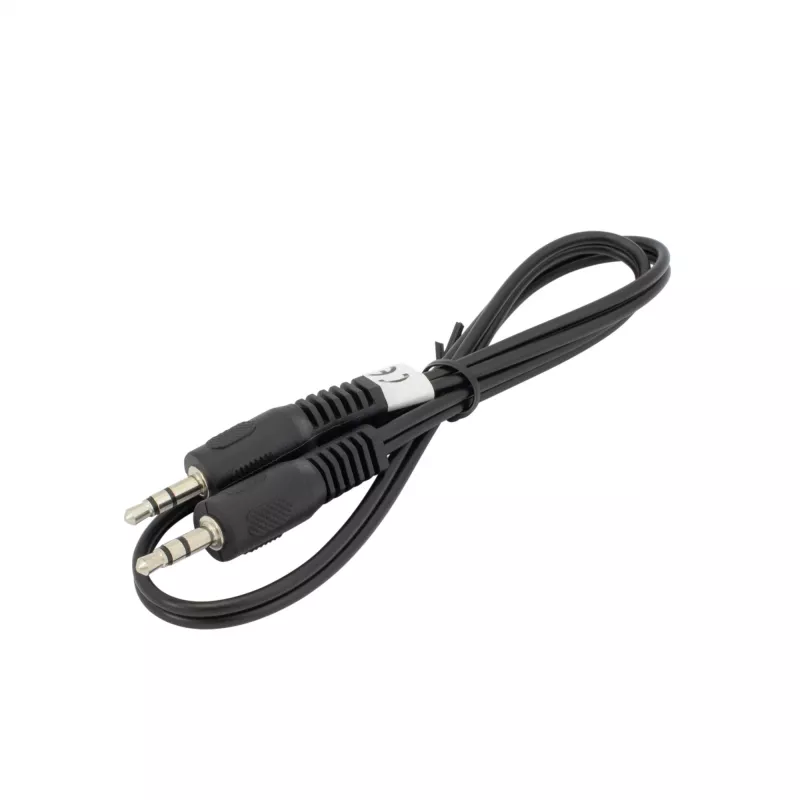 SBOX AUDIO CABEL 3.5 mm Męski na Męski 0.5 m Czarny