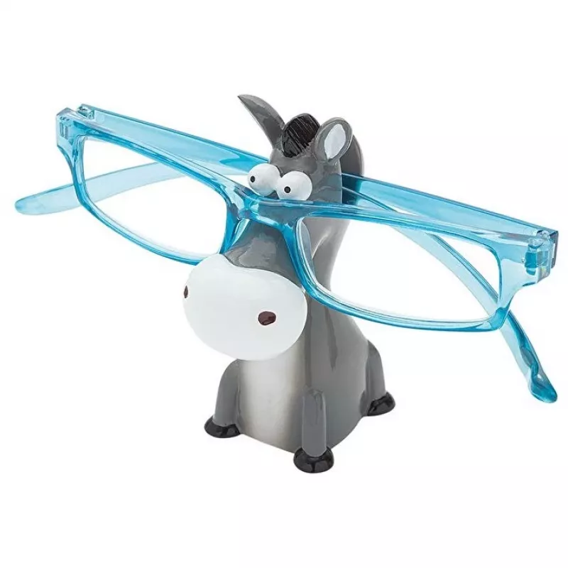 Uchwyt na okulary WEDO 202 27105 uniwersalna podstawka pod okulary z żywicy, antracyt/biały, szerokość 55 mm
