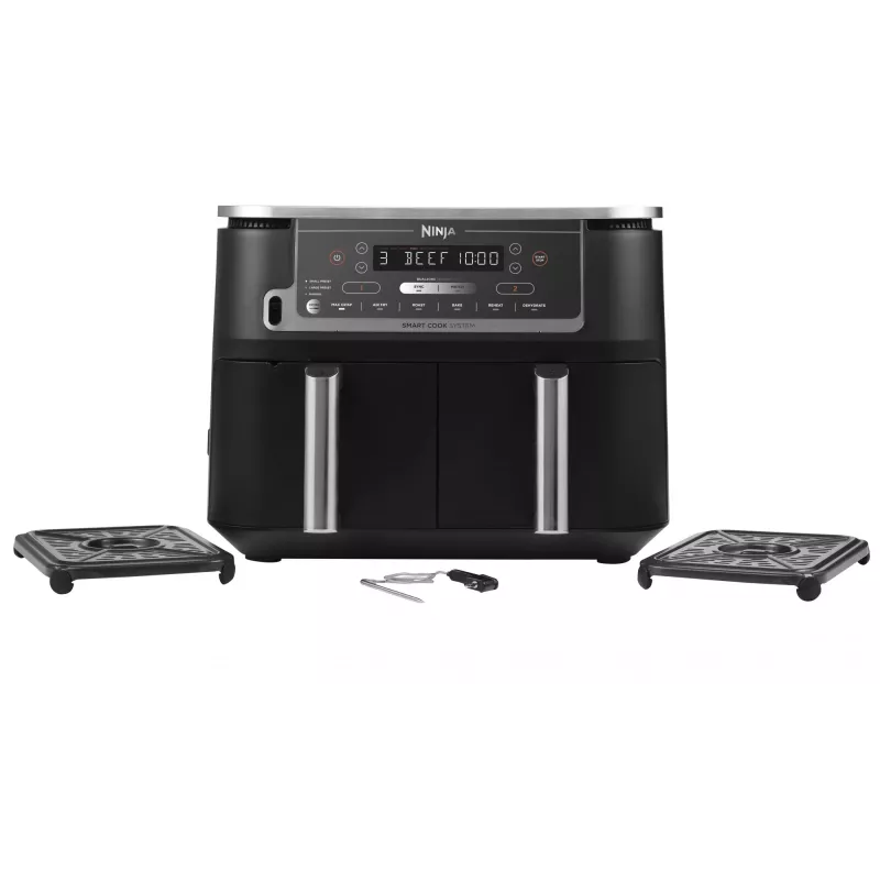 Frytownica Ninja AF451EU Single 9,5 L 2470 W Gorące powietrze Czarny
