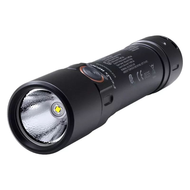 Latarka czołowa Fenix WF30RE Czarna LED IP68 120h czasu pracy na baterii
