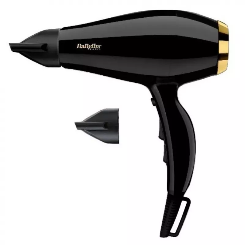 BaByliss Super Pro 2300 suszarka do włosów, 2300 W, czarno-złota