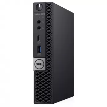 Mini PC tecXL OptiPlex 7070 MP (odnowiony) — Intel Core i3-9100T, 16 GB DDR4, 256 GB SSD, Windows 10 Pro, MFF