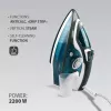 Żelazko parowe Maestro MR-304C, 2200W, biało-niebieskie — żelazko parowe do użytku domowego