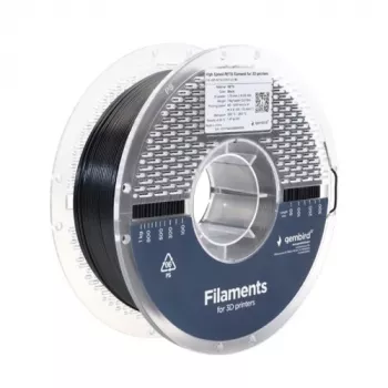 Filament do druku 3D Gembird PETG 1,75 mm Czarny 1 kg