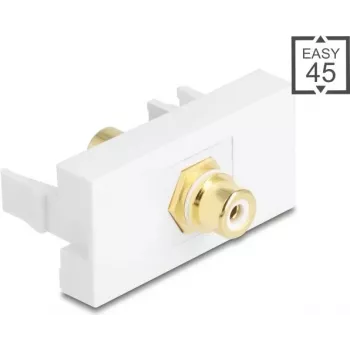 Złącze cinch DELOCK Easy 45 model 90861, pozłacane