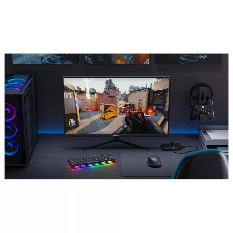 JAPANNEXT JN-I270UHD16FHD32 monitor komputerowy 68,6 cm (27 cali) 3840 x 2160 pikseli 4K Ultra HD LED Czarny