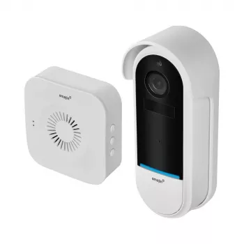 Dzwonek bezprzewodowy Omajin by Netatmo OVD-01-EU Czarny Biały