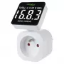 Watomierz energii GreenBlue GB620E do sieci 220 V, maks. 16 A, wtyczkowy monitor mocy/energii