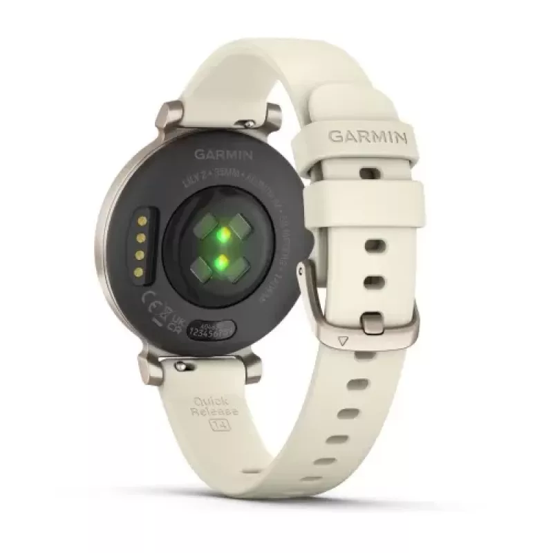 Garmin Lily 2 35 mm cyfrowy 240 x 201 pikseli ekran dotykowy złoty GPS (satelitarny)